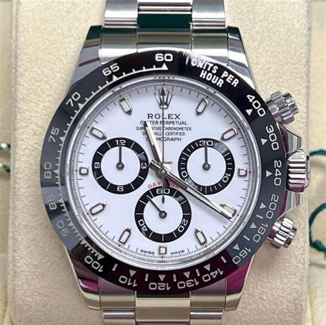 rolex cosmograph daytona acier|rolex daytona panda price chart.